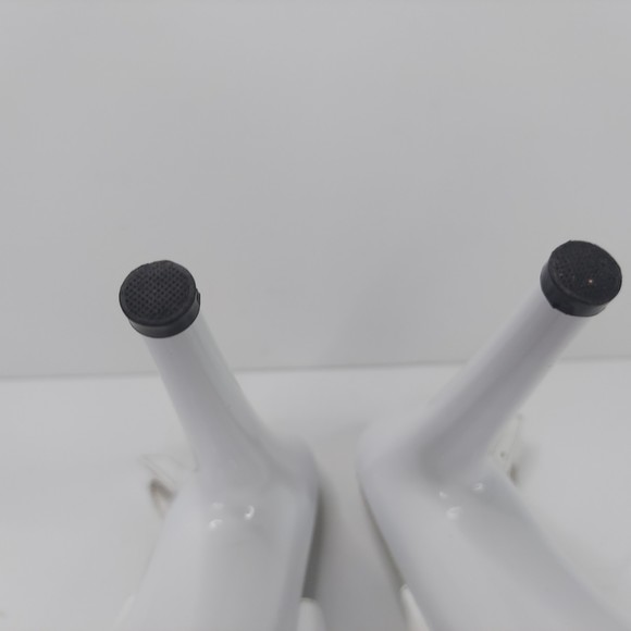 Karo's Shoes 6 inch sling back platform White Size 6 - Picture 5 of 16